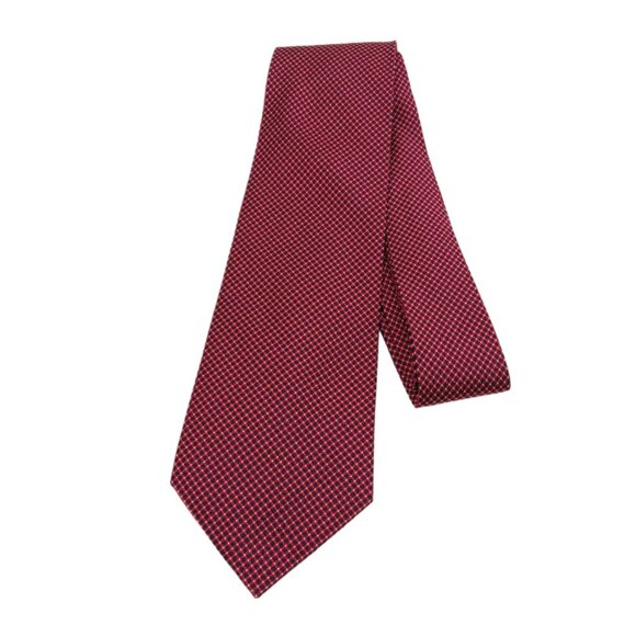 Polo Ralph Lauren Red Geometric Ties for Men for sale | eBay Lauren Ralph Lauren Silk Tie Mens 60.5” Red Navy Woven Geometric Dot Classic New